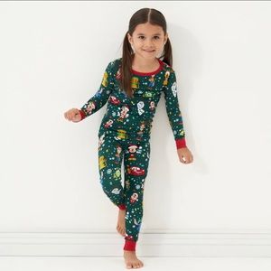 Disney Christmas Party Two-Piece Pajama Set 2T